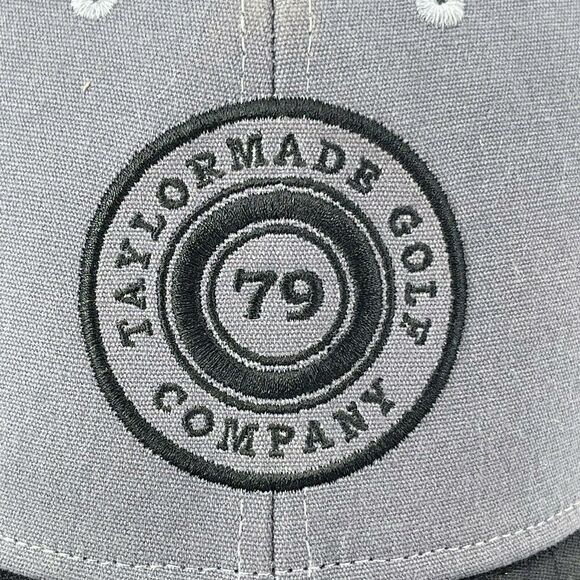 Taylormade Golf Company Hat Gray Mens One Size Snapback Cap Classic Structured - Picture 6 of 8